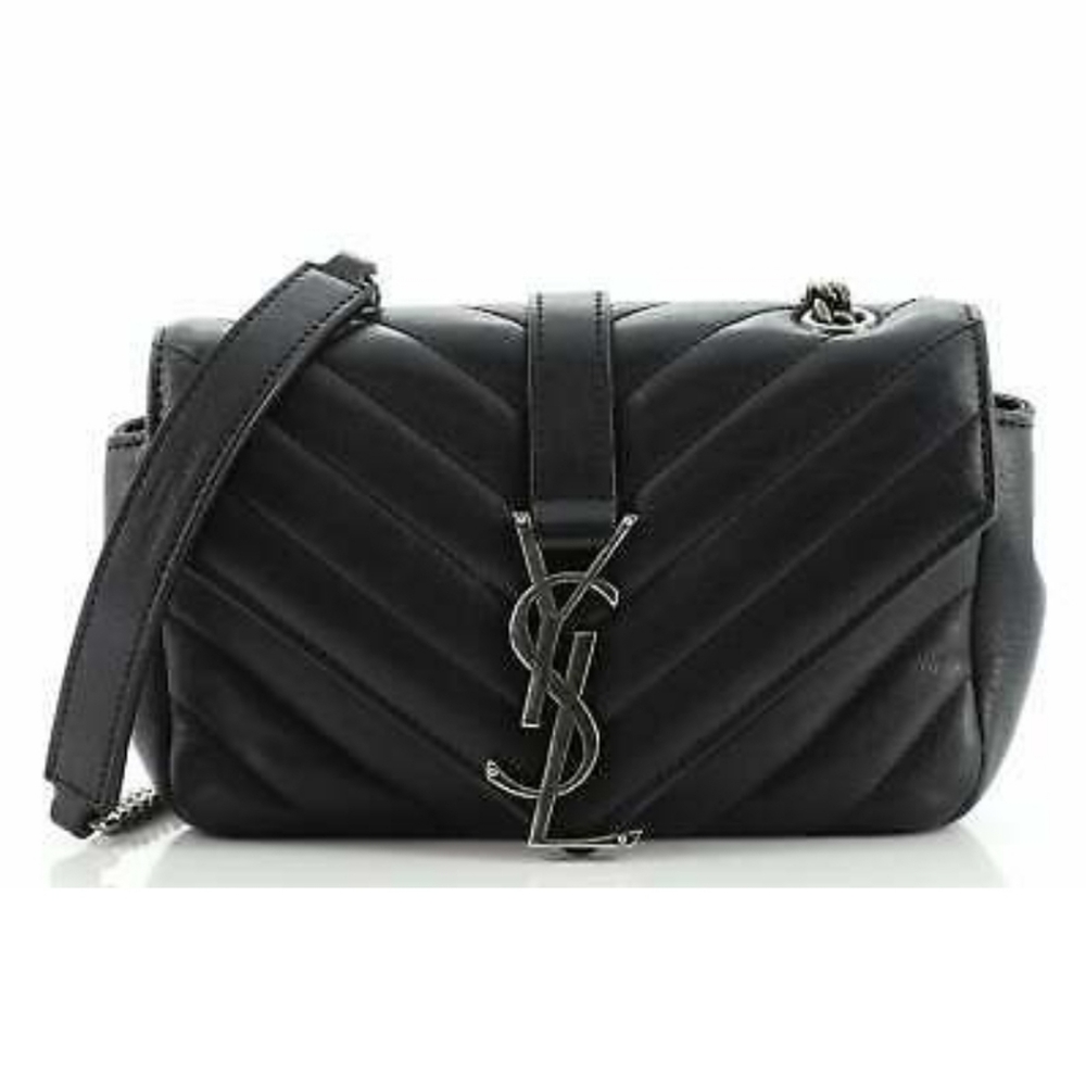 ❤️ YSL Classic Monogram Crossbody Matelasse Chevron Leather bag